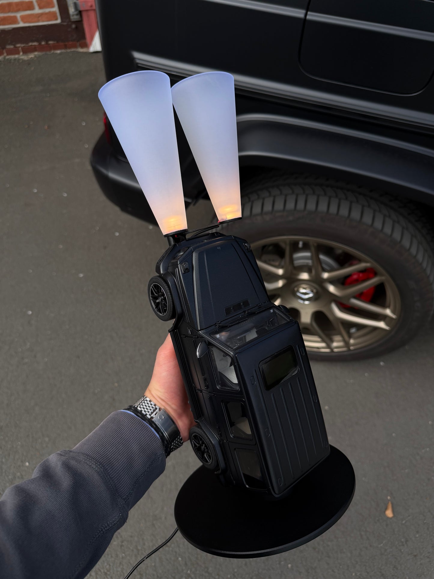 ArtCar Lampe Mercedes AMG G63 Nachtschwarz 2025