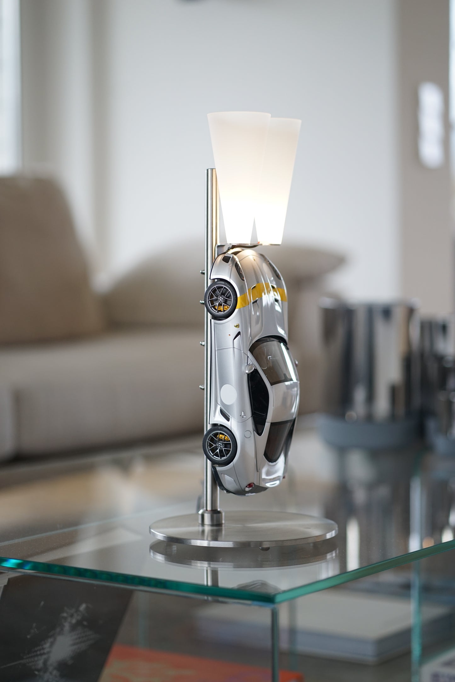 ArtCar Lampe Ferrari 599 GTO - SIGNATURE LABEL