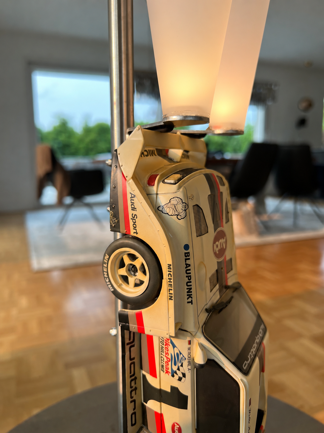 ArtCar Lampe Audi S1 Pikes Peak