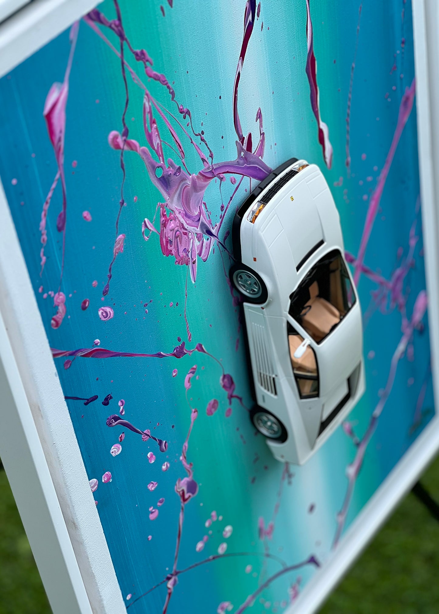 ArtCar auf Leinwand - Miami Vice Edition