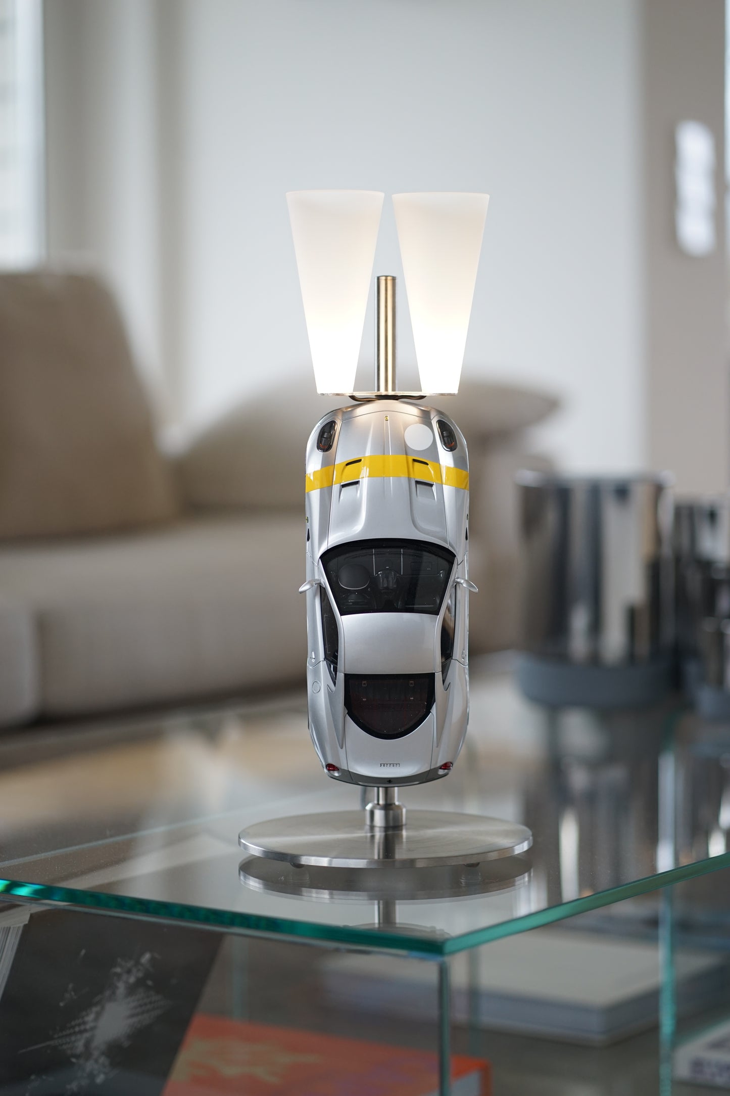 ArtCar Lampe Ferrari 599 GTO - SIGNATURE LABEL