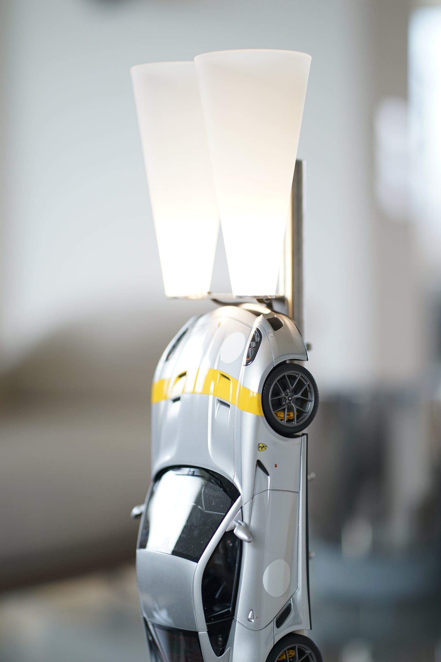 ArtCar Lampe Ferrari 599 GTO - SIGNATURE LABEL