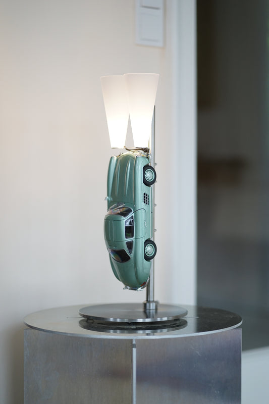 ArtCar Lampe Mercedes 300 SL nelkengrün