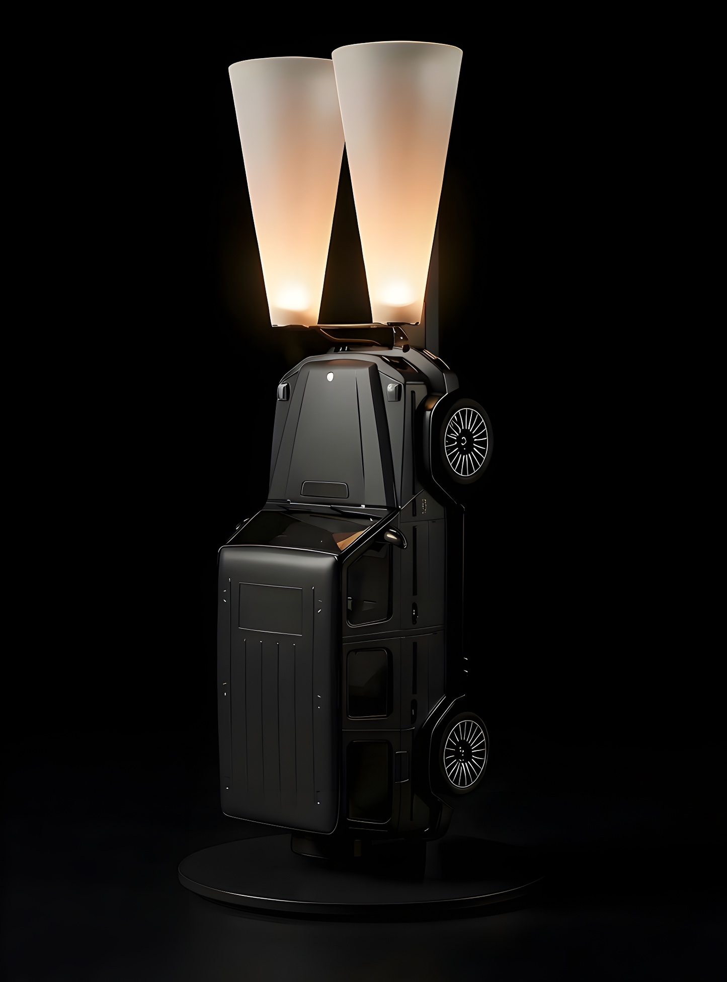 ArtCar Lampe Mercedes AMG G63 Nachtschwarz 2025